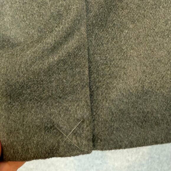 Olzen Heritage 100% Cashmere Coat Size M Lined Luxury Old Money Elevated Basic - Picture 15 of 16